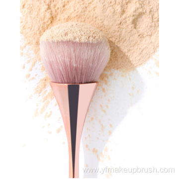 Rose Gold Single Handle Makeup Brush